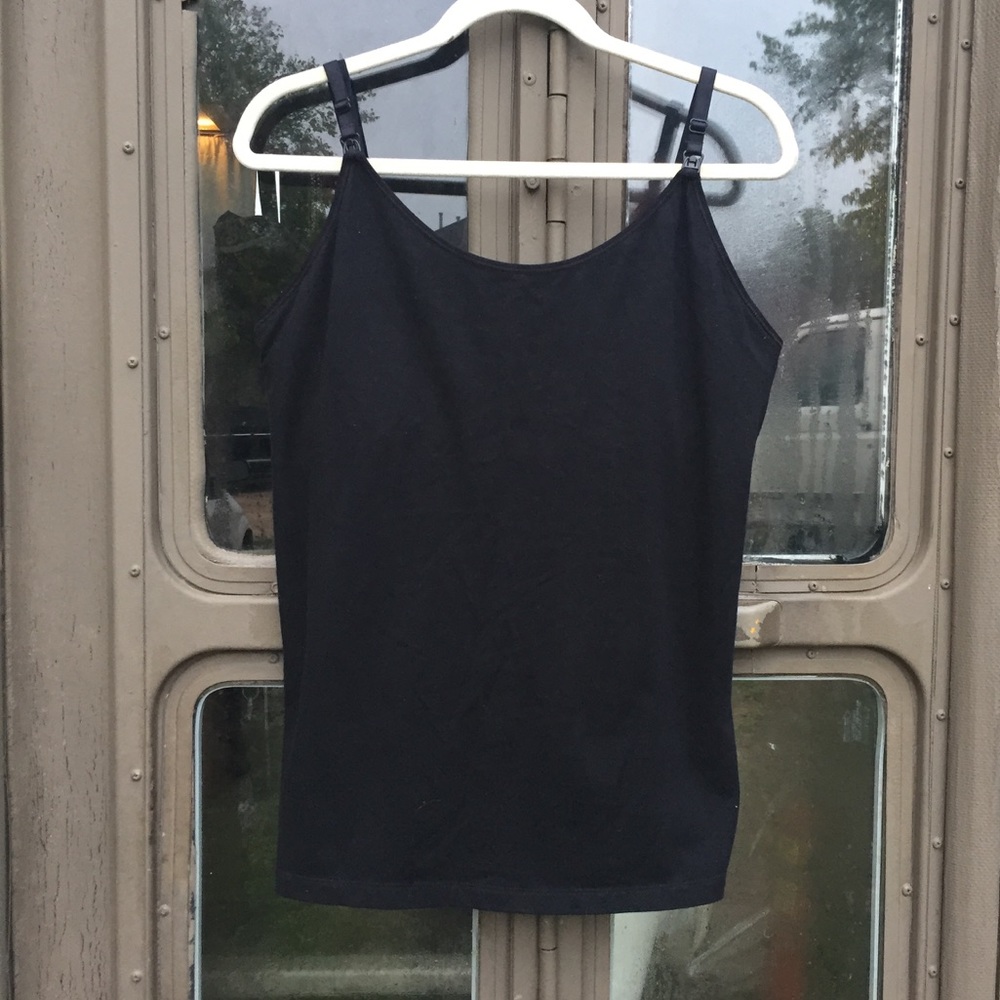 Gap Body black nursing tank XL